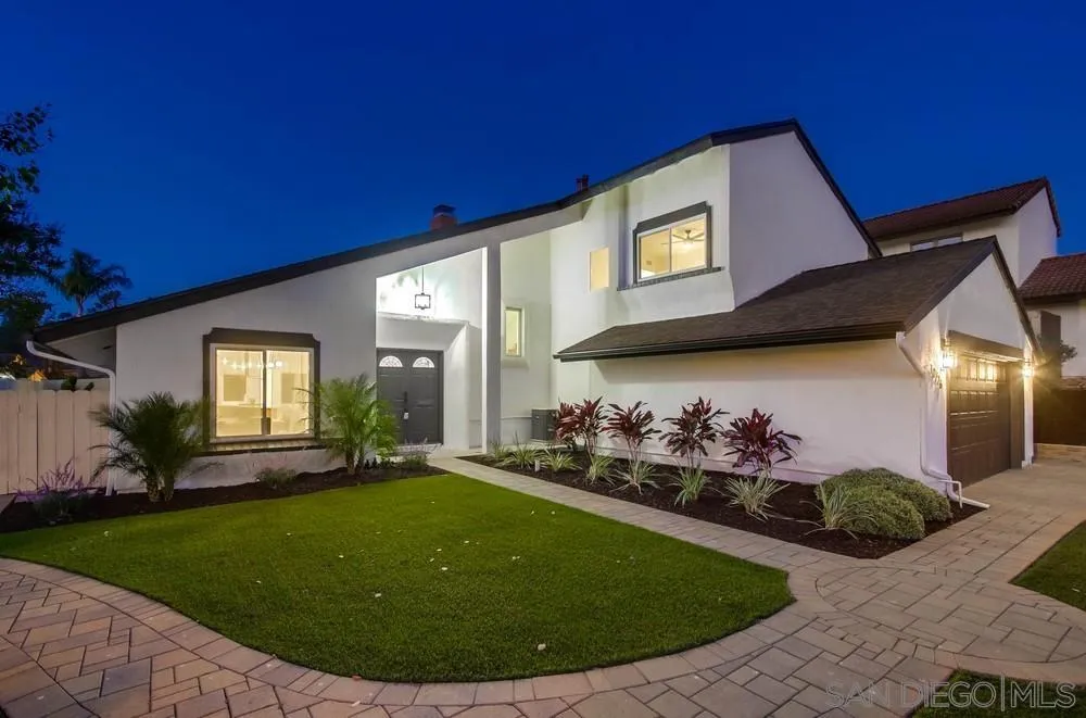 a view of a porch with a backyard