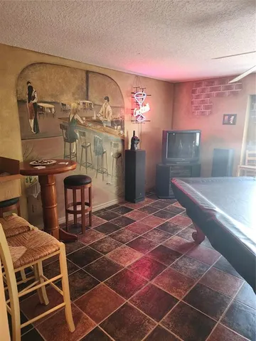 a room with gym equipment