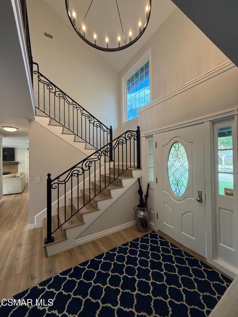 259 Sinaloa Road Simi Valley, CA 93065 - Photo 5 of 17 a view of entryway with wooden floor