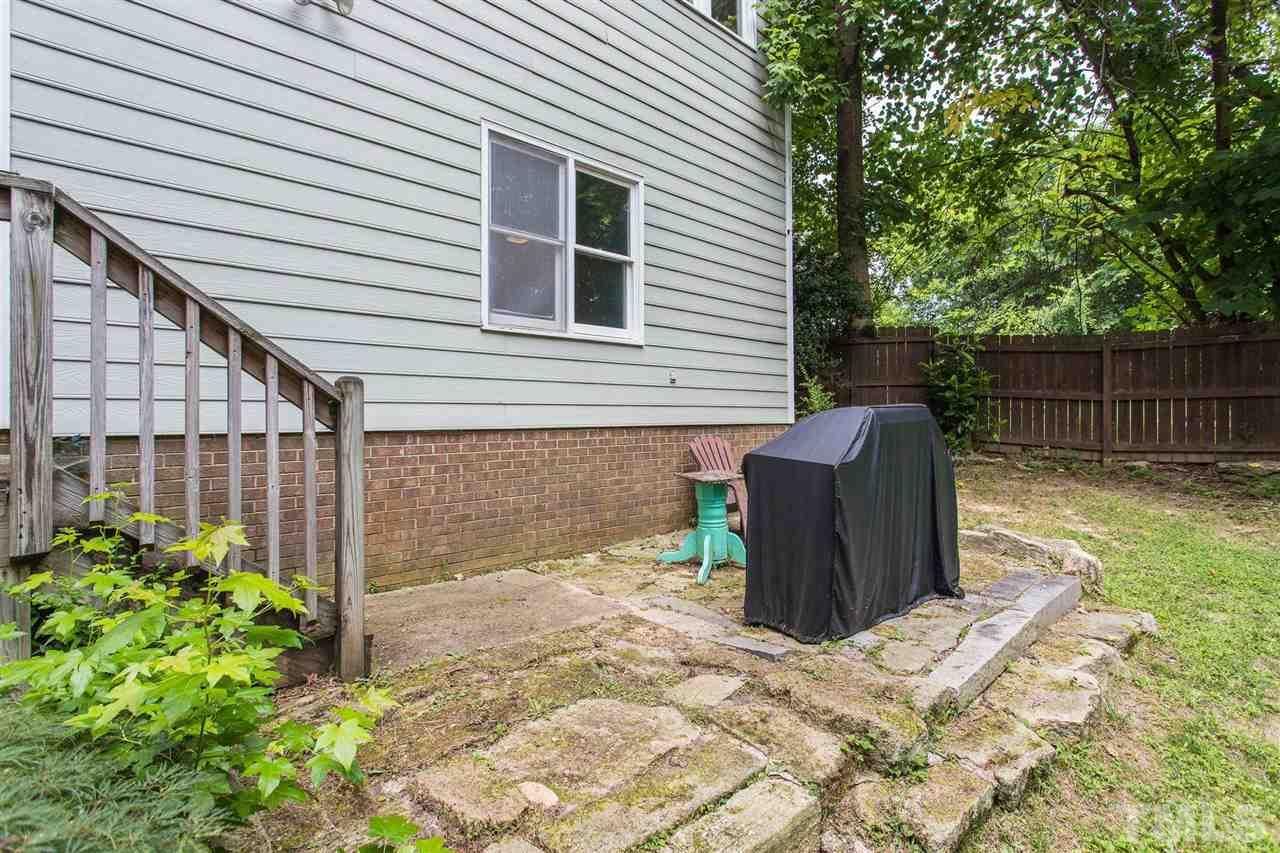 4116 Iron Horse Road Raleigh, NC 27616 - Photo 7 of 29 a view of a backyard with a garden