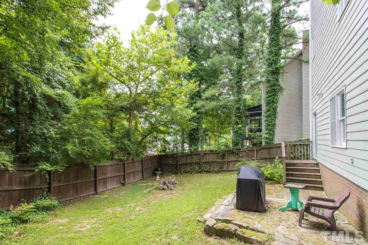 4116 Iron Horse Road Raleigh, NC 27616 - Photo 8 of 29 a view of backyard with sitting area