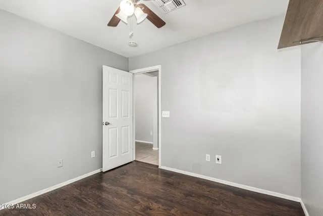wooden floor in an empty room