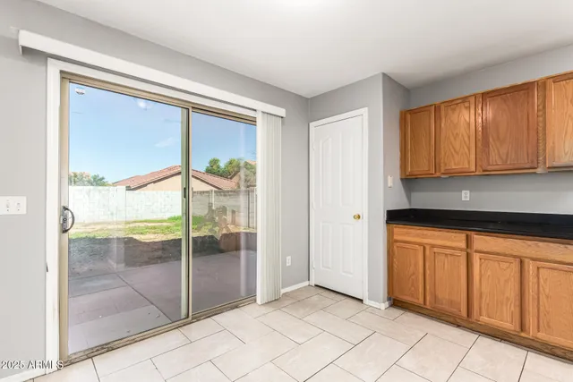 a view of a sink and a window