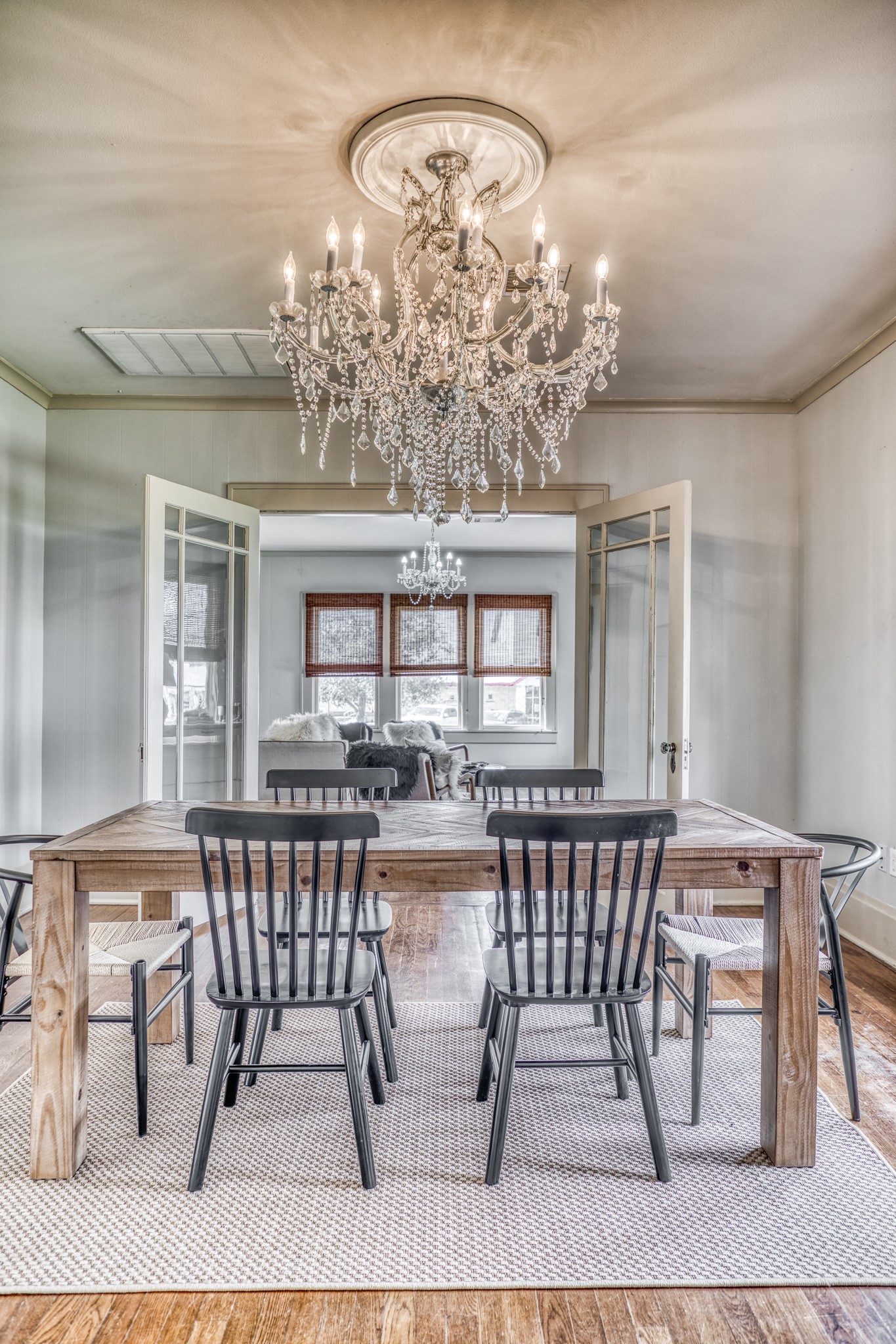 404 West Main Street Bellville, TX 77418 - Photo 6 of 36 a view of a dining room with furniture window and outside view