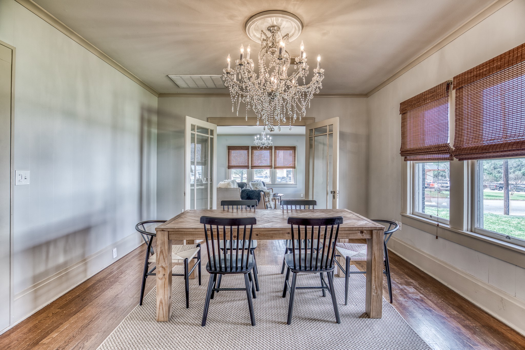 404 West Main Street Bellville, TX 77418 - Photo 7 of 36 a view of a dining room with furniture window and outside view