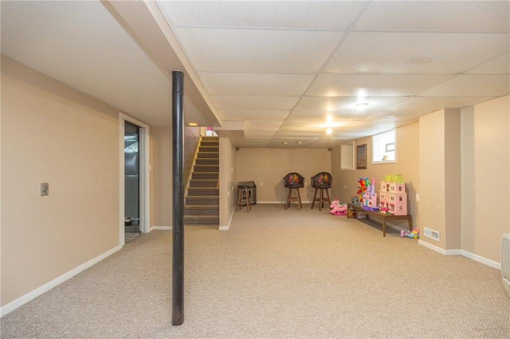 604 Golf Course Road Aliquippa, PA 15001 - Photo 19 of 23 Spacious finished basement.