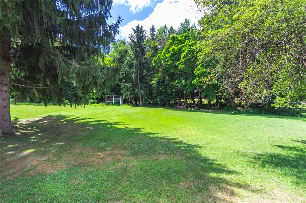 604 Golf Course Road Aliquippa, PA 15001 - Photo 23 of 23 Tree-lined back yard.
