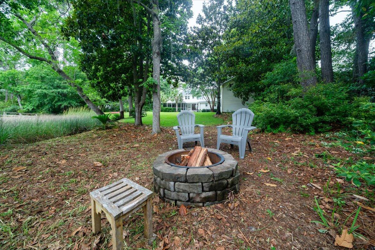 375 Seewee Circle Mount Pleasant, SC 29464 - Photo 46 of 57 Outdoor firepit
