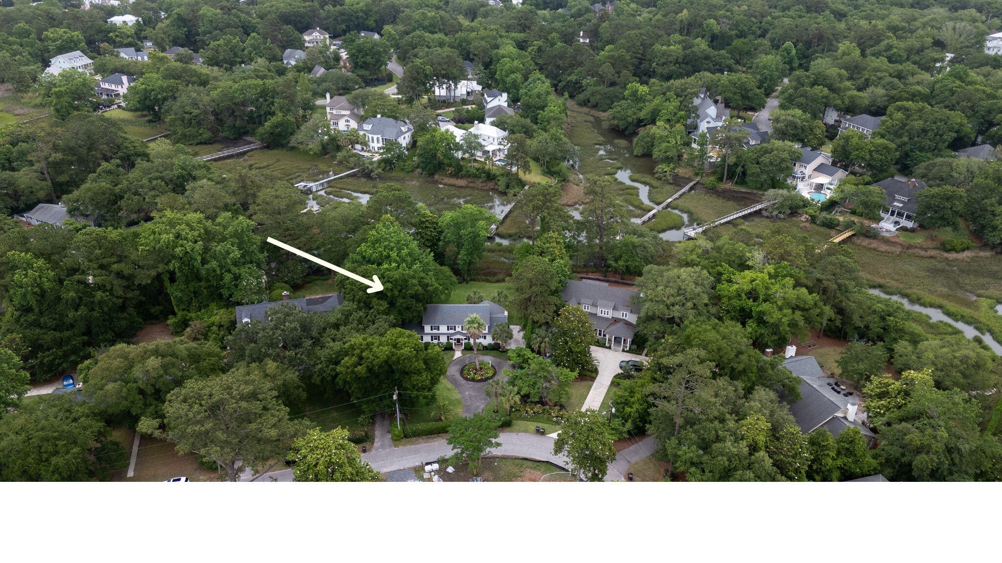 375 Seewee Circle Mount Pleasant, SC 29464 - Photo 49 of 57 view of homes and docks on molasses cre