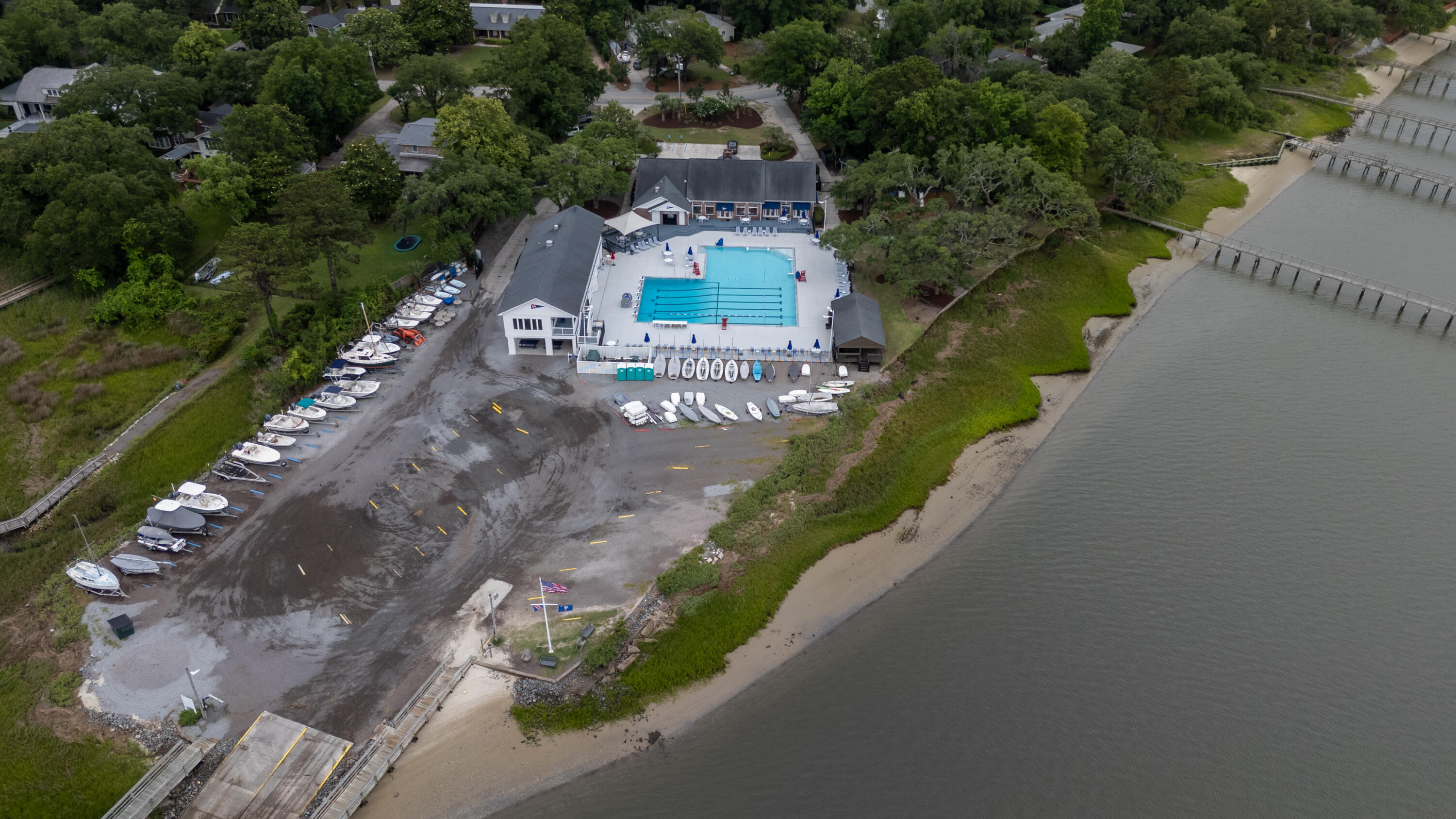 375 Seewee Circle Mount Pleasant, SC 29464 - Photo 54 of 57 HYC boat launch and sail boats
