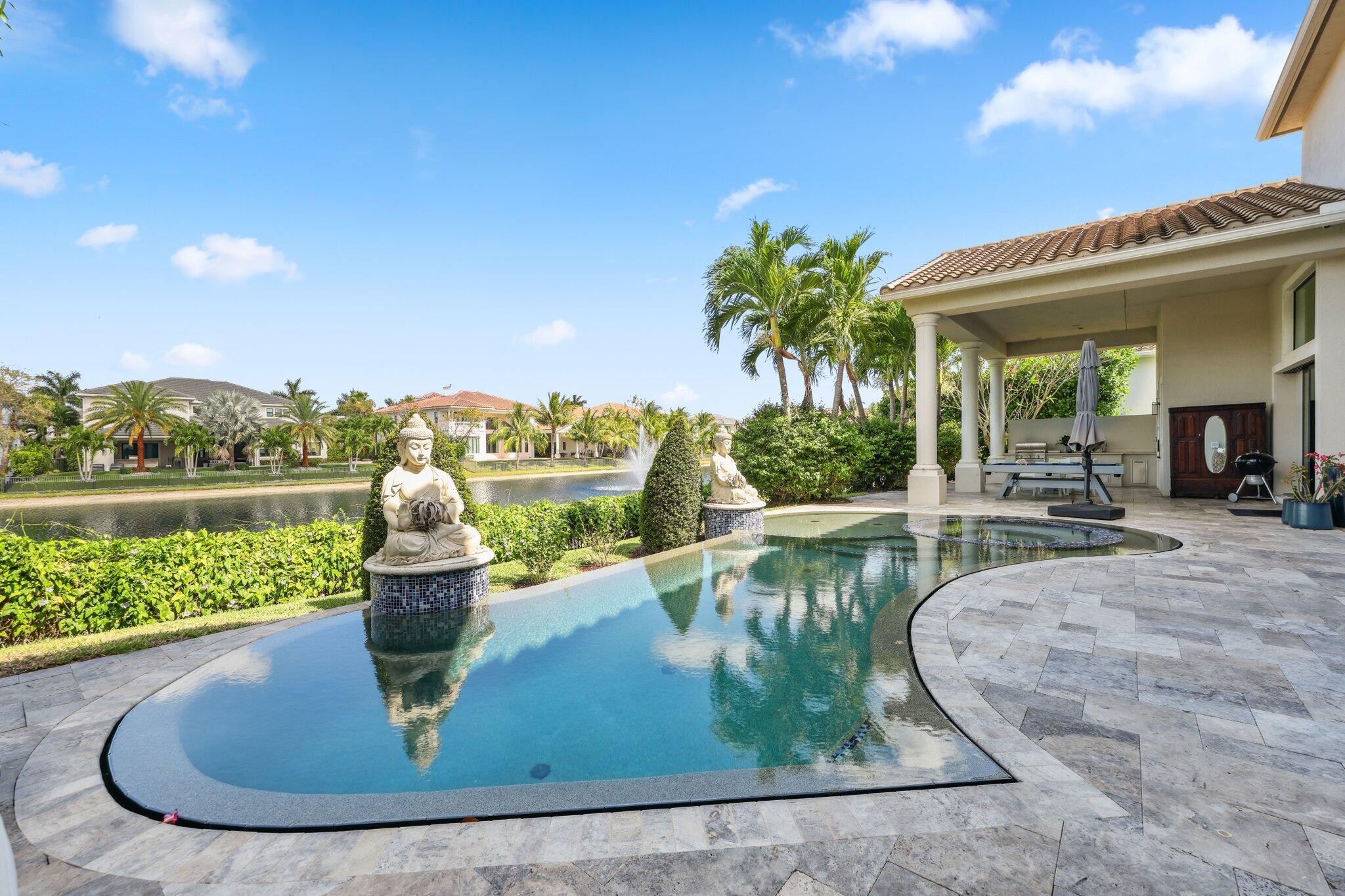 7339 Northwest 28th Way Boca Raton, FL 33496 - Photo 76 of 119 infinity pool