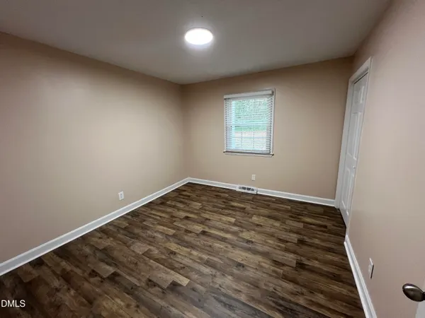 wooden floor in an empty room