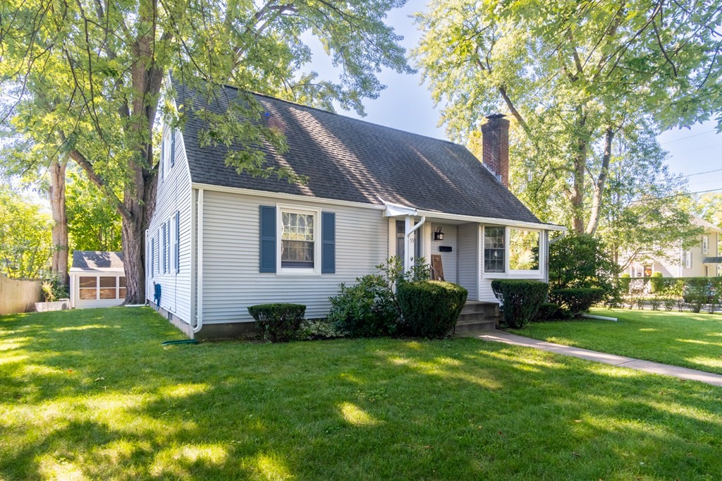 55 Lyman Street West Springfield, MA 01089 - Photo 2 of 24 a view of a house with backyard and garden