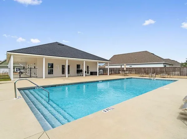 a view of swimming pool with outdoor space
