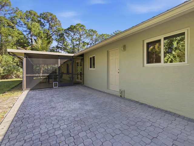 a storage room with storage