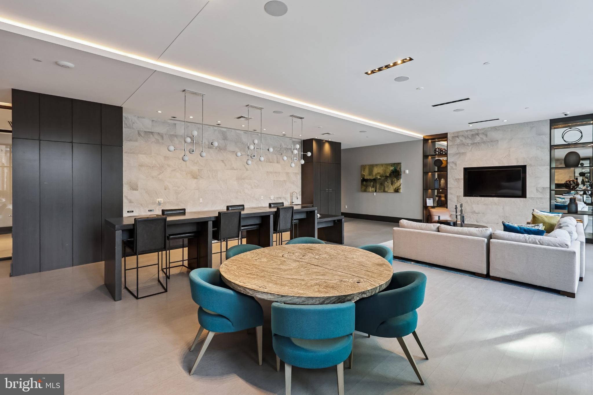 1761 Old Meadow Road, Unit 517 McLean, VA 22102 - Photo 36 of 39 a view of a dining room with furniture