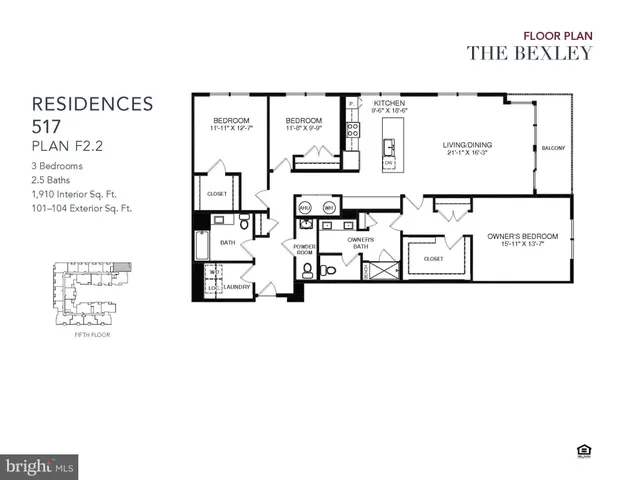 $1,199,999 | 1761 Old Meadow Road, Unit 517, McLean, VA 22102