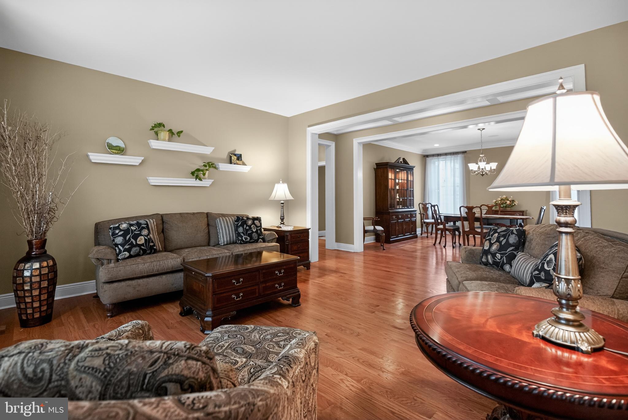 1031 Coates Road Jenkintown, PA 19046 - Photo 11 of 66 a living room with furniture and a wooden floor