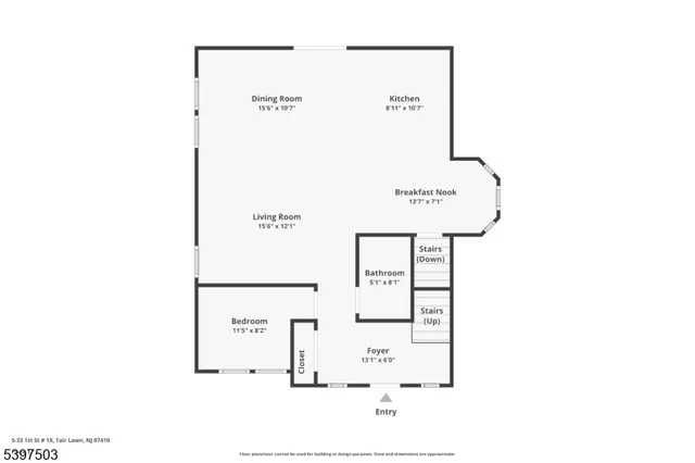 $849,000 | 5 1st Street, Fair Lawn, NJ 07410