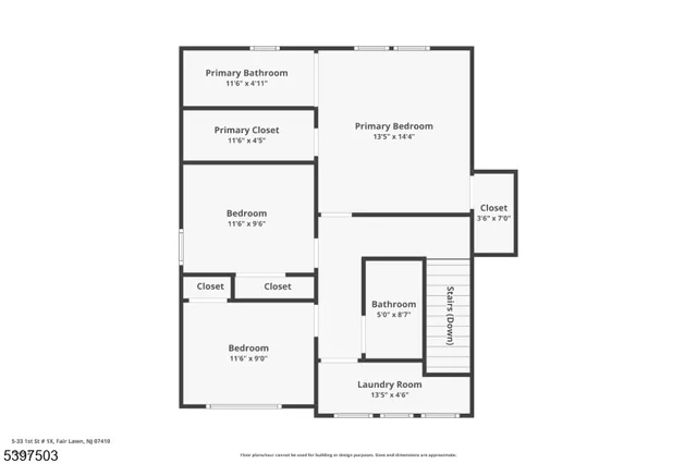 $849,000 | 5 1st Street, Fair Lawn, NJ 07410