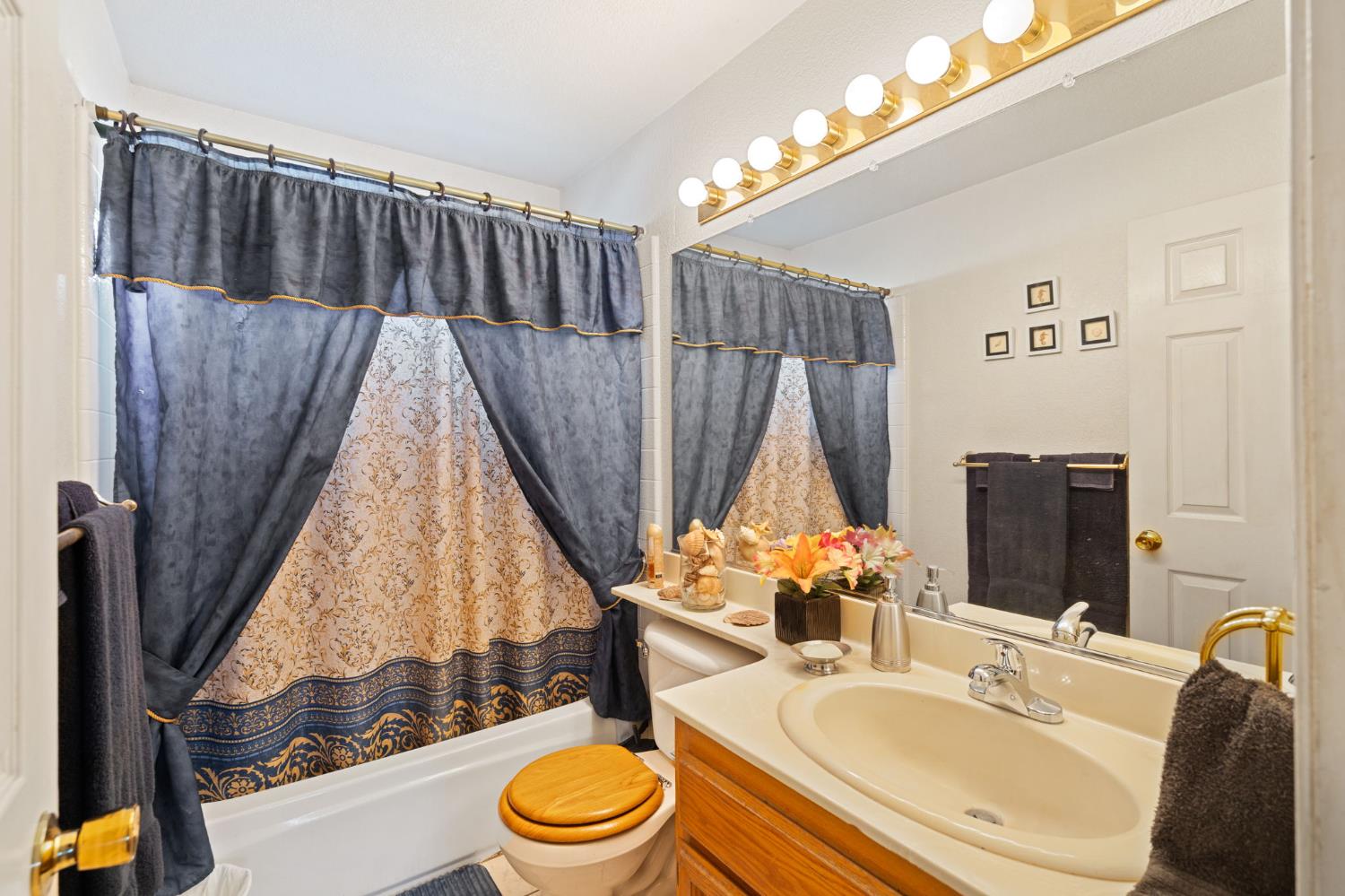 3941 Grey Livery Way Antelope, CA 95843 - Photo 21 of 28 a bathroom with a sink a toilet and a mirror