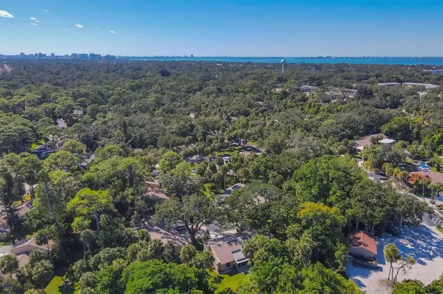 a view of a swimming pool with outdoor seating and plants
