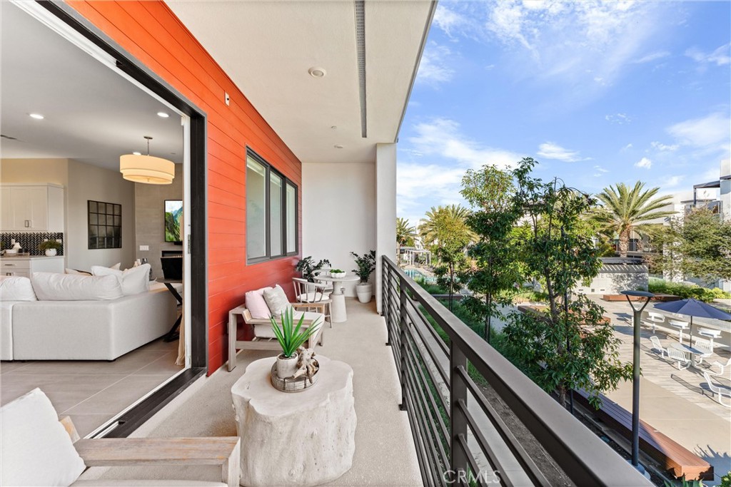 419 Transport Tustin, CA 92782 - Photo 19 of 58 a outdoor living room with furniture