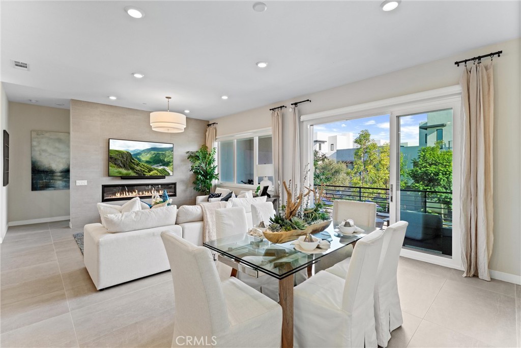 419 Transport Tustin, CA 92782 - Photo 2 of 58 a view of a dining room with furniture window and outside view