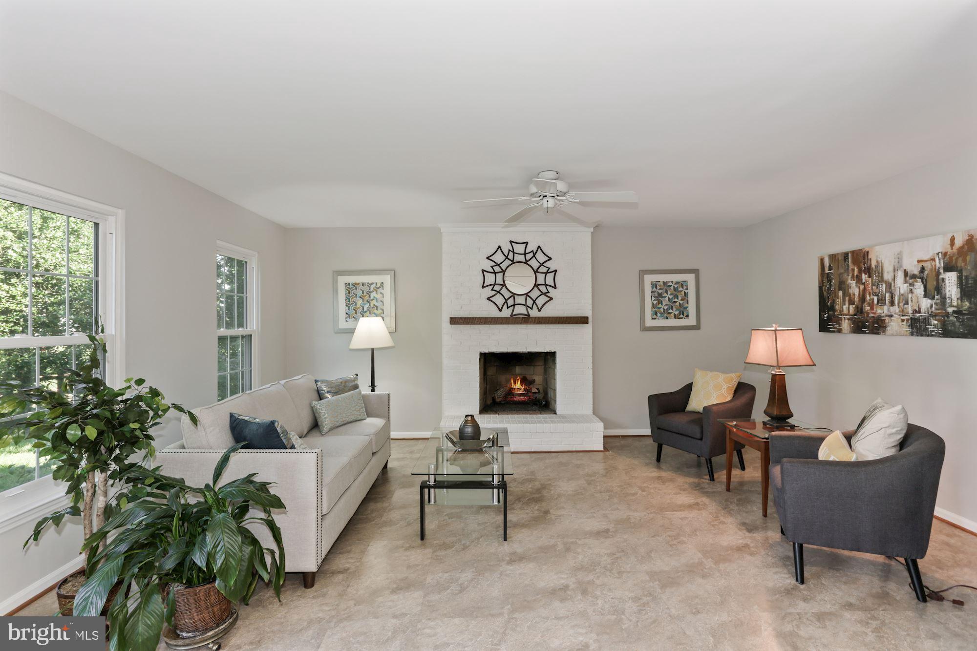 Family Room with Gas Fireplace