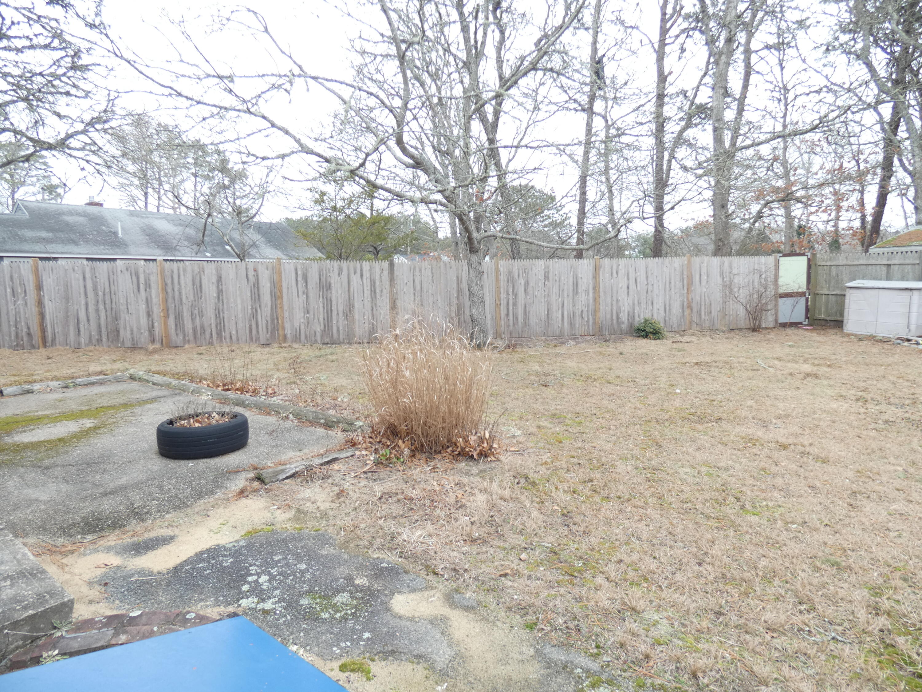 188 Swan River Road West Dennis, MA 02670 - Photo 38 of 39 a view of backyard with wooden fence