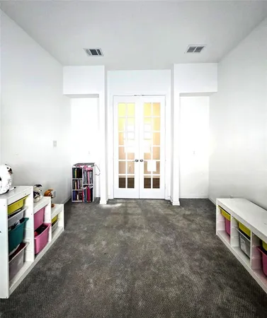 a room with storage and utility