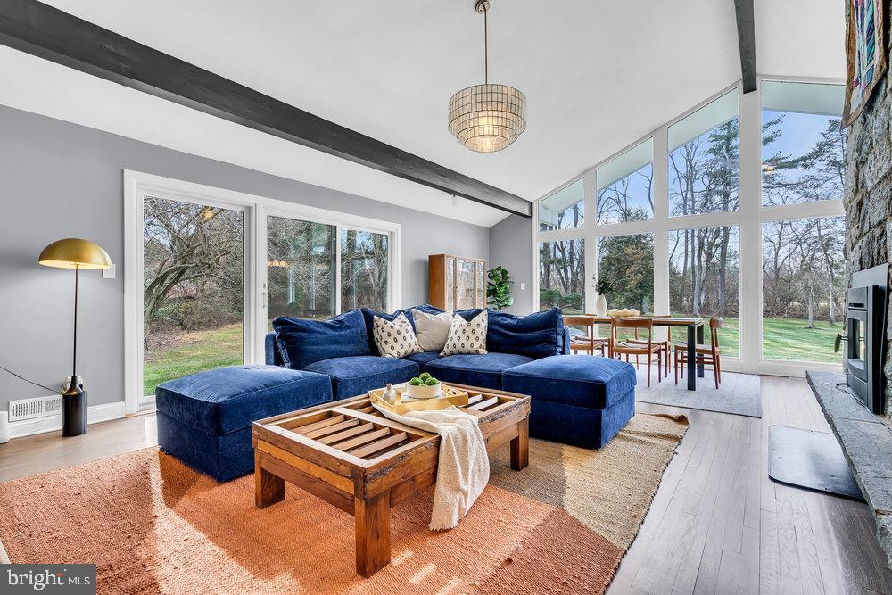 4380 Province Line Road Princeton, NJ 08540 - Photo 8 of 48 Bright, airy living space with scenic views.