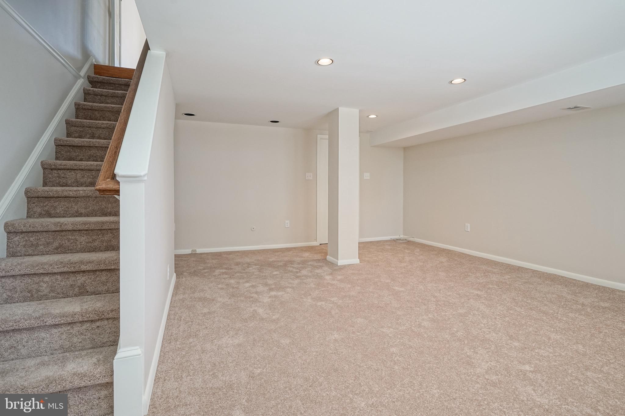 676 Renz Street Philadelphia, PA 19128 - Photo 28 of 36 Full Finished Walk Out Basement with new carpet