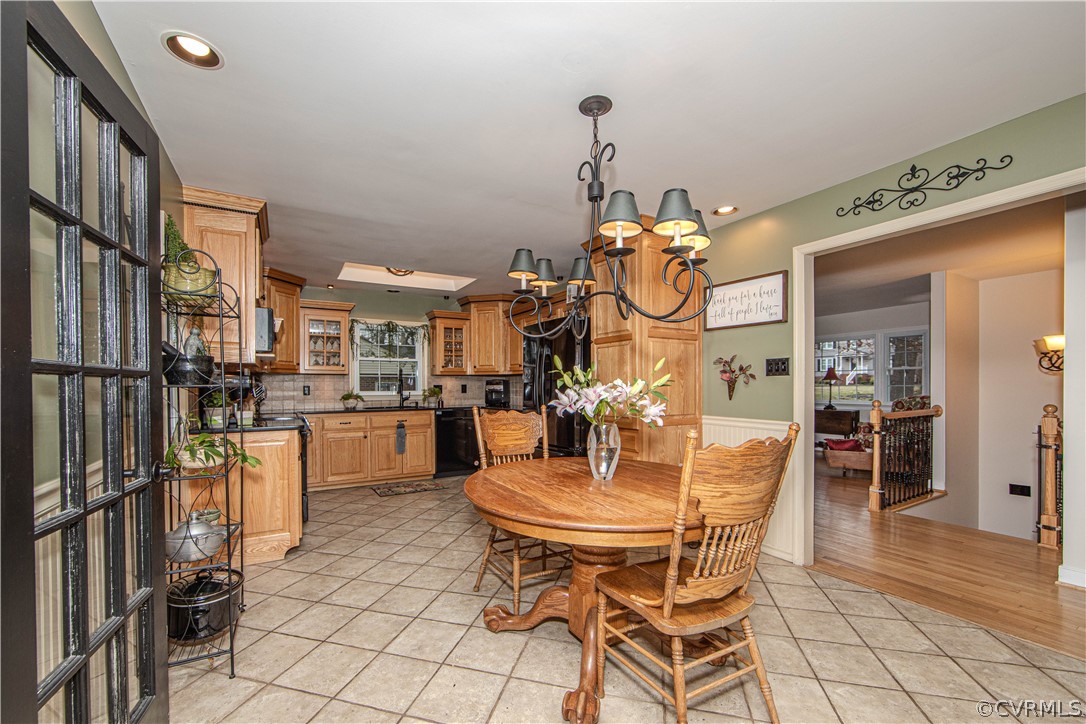 3601 Kiefer Road Chester, VA 23831 - Photo 27 of 46 a dining room with furniture and wooden floor