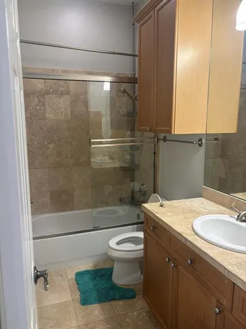 a close view of closet