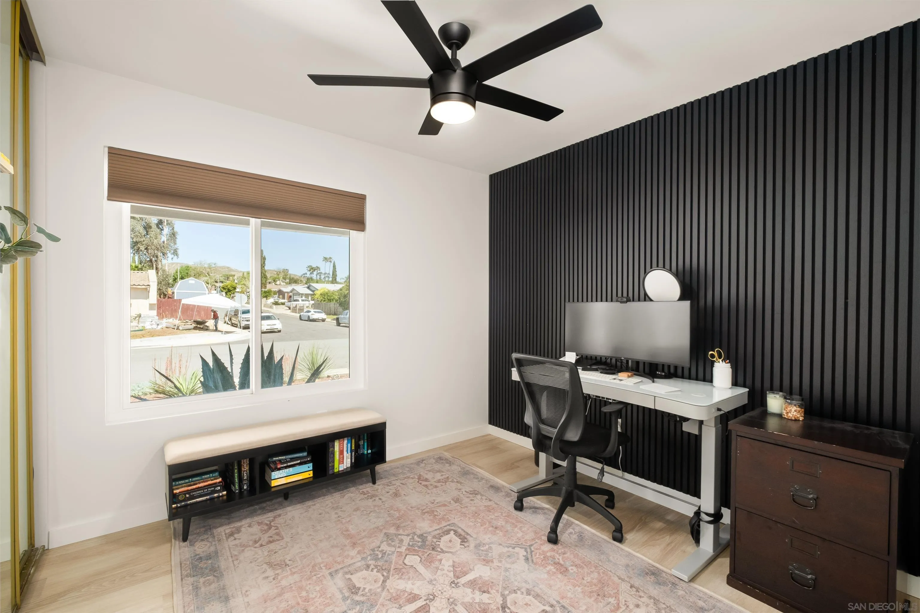 9081 Inverness Road Santee, CA 92071 - Photo 26 of 53 a workspace with furniture and a window