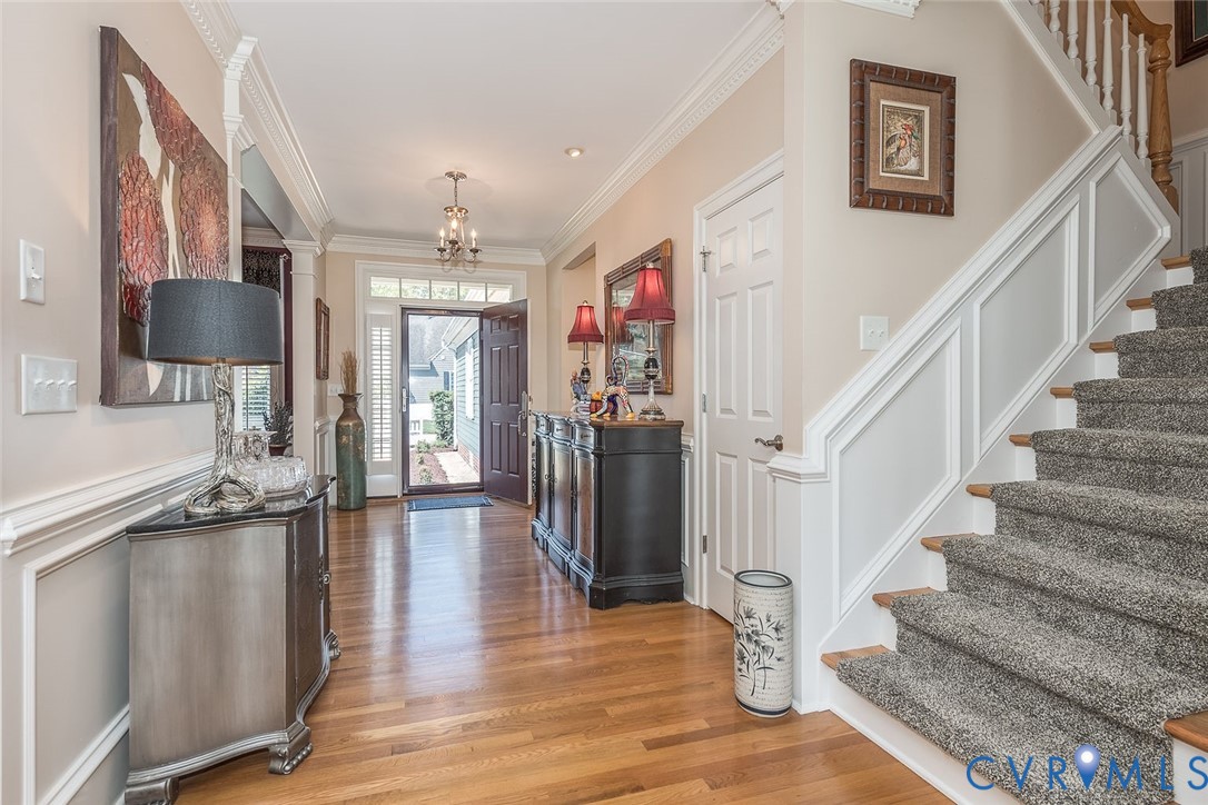 170 Highland Williamsburg, VA 23188 - Photo 23 of 50 a view of entryway and hall with wooden floor