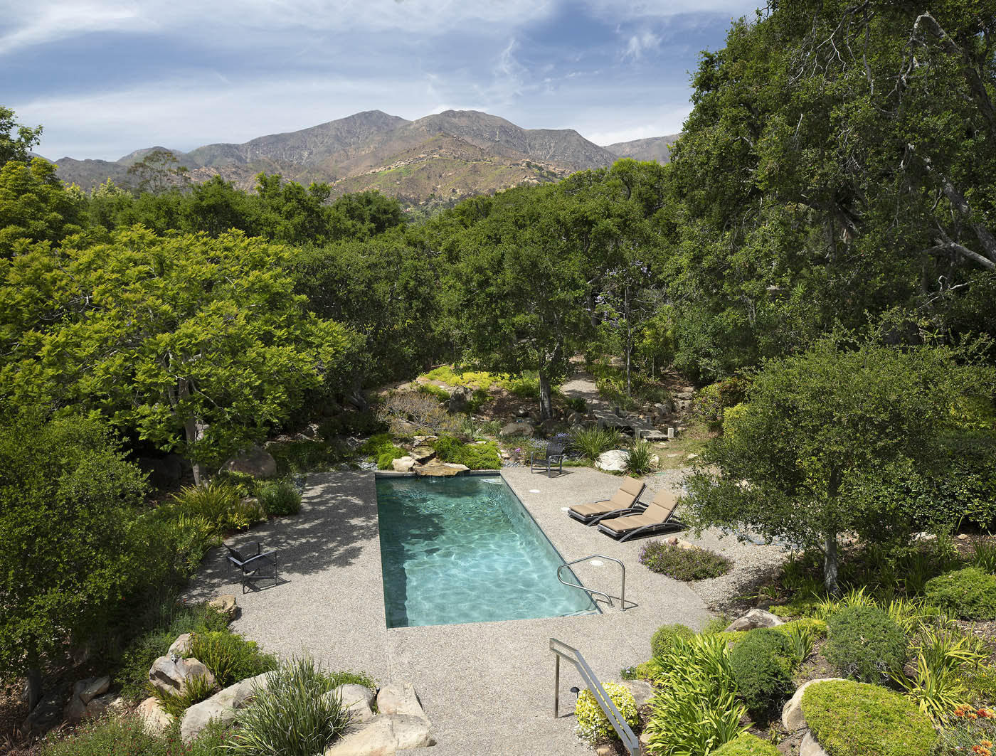 1636 Moore Road Montecito, CA 93108 - Photo 18 of 22 Pool with Mountain view