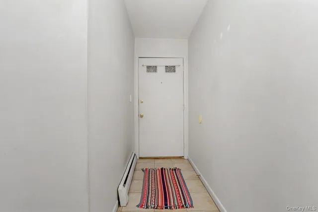 a balcony with wooden floor