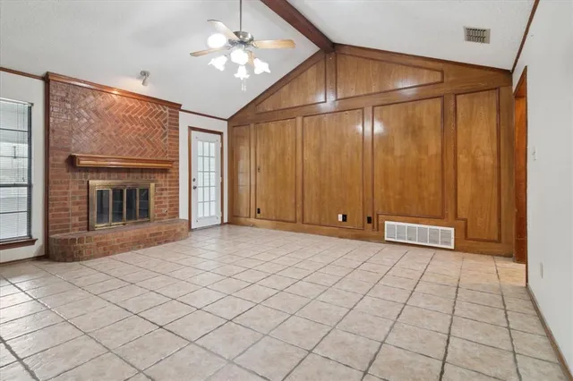 wooden floor in an empty room