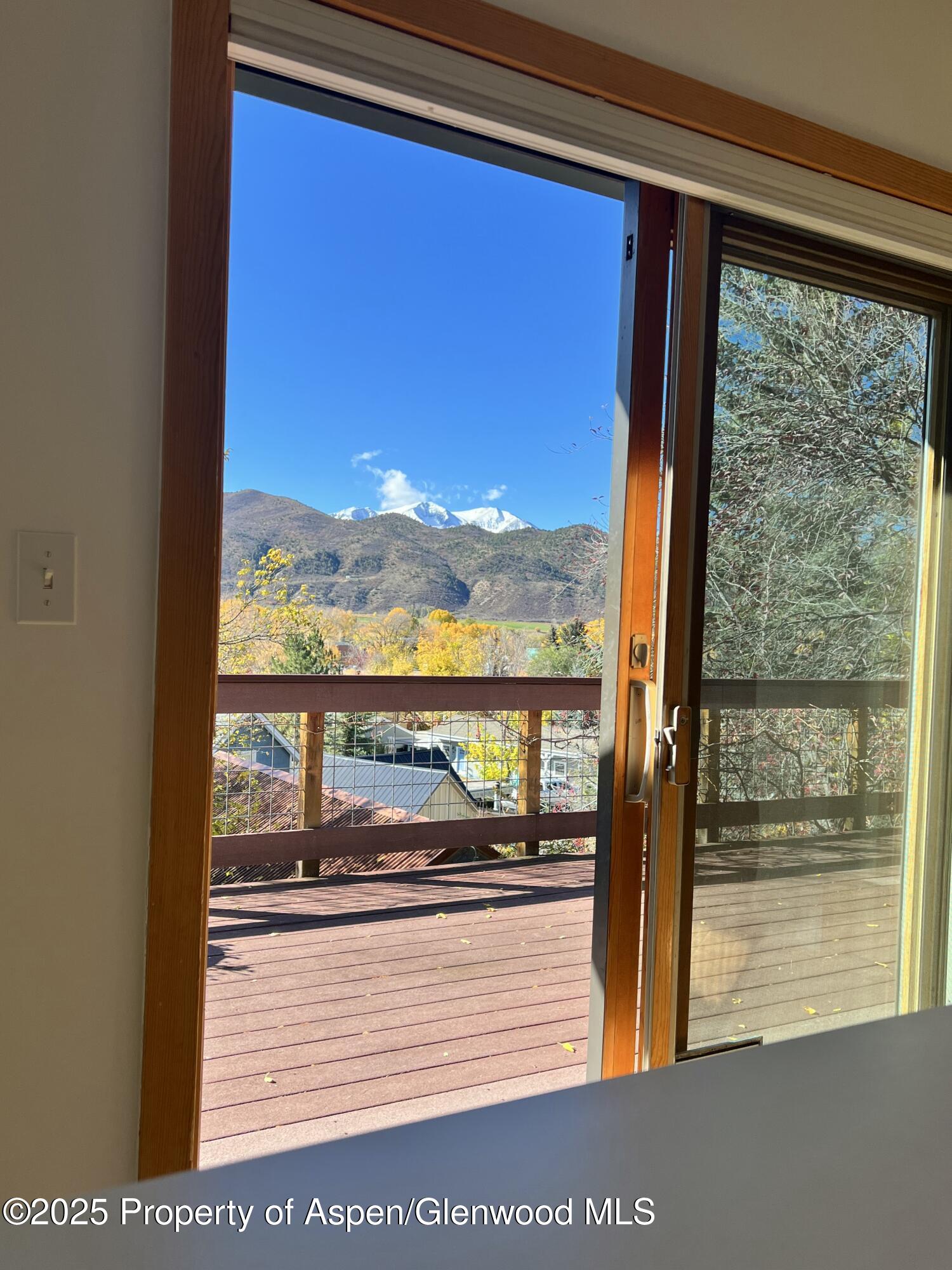216 East Homestead Drive Basalt, CO 81621 - Photo 11 of 26 a view of lake from a window