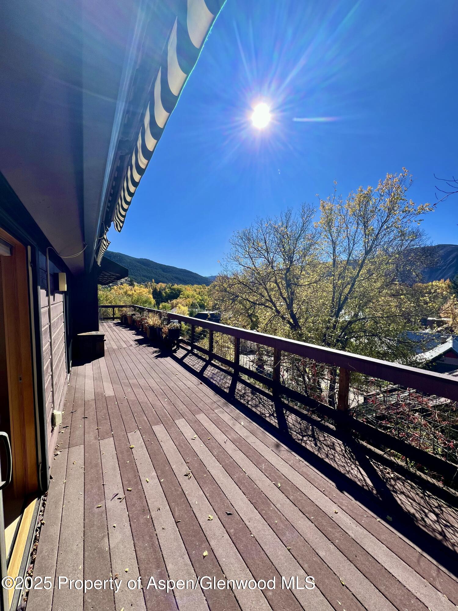216 East Homestead Drive Basalt, CO 81621 - Photo 10 of 26 a view of a balcony with wooden floor
