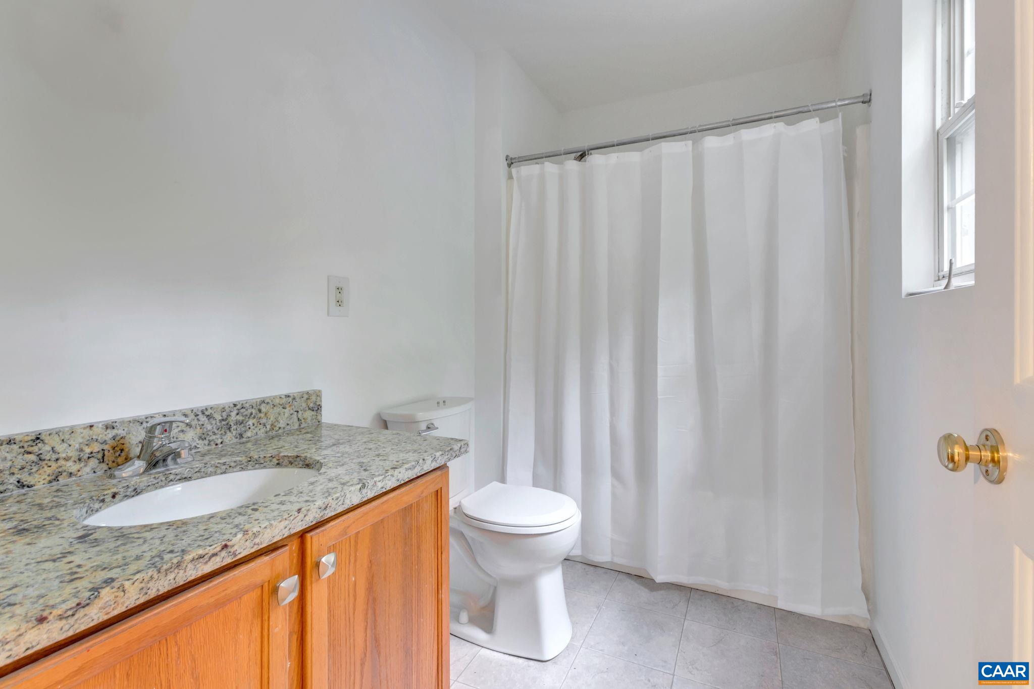 14 Hatchechubee Road Palmyra, VA 22963 - Photo 18 of 30 a bathroom with a granite countertop sink and a toilet