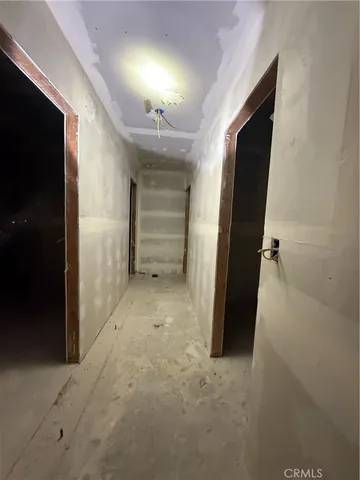 a view of storage and utility room