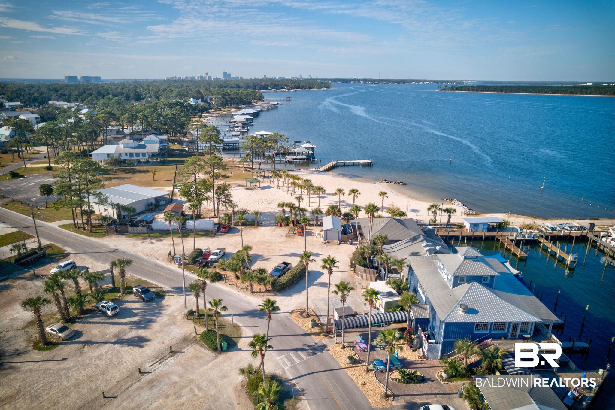 5501 Mobile Avenue Orange Beach, AL 36561 - Photo 26 of 40 Aerial view of a nearby body of water