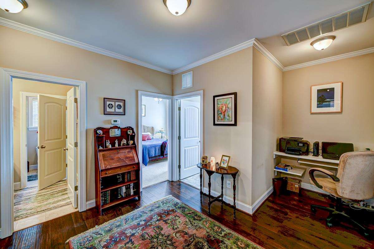 1212 Barnford Mill Road Wake Forest, NC 27587 - Photo 15 of 30 Home has Honey Well Yellow Dot Heat/ AC thermostats on each floor which can be controlled independently. Hall Office