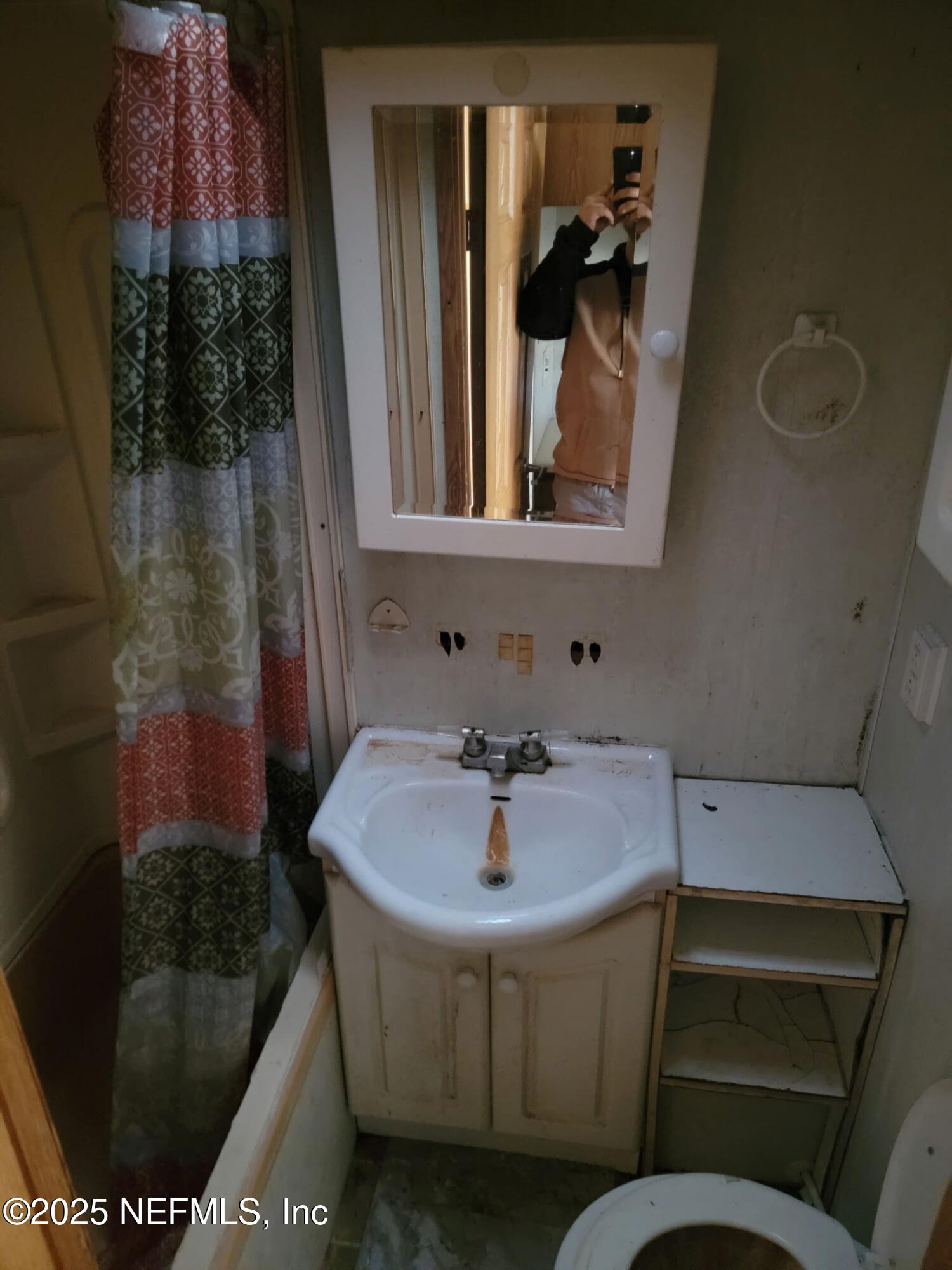 333 2nd Way Interlachen, FL 32148 - Photo 8 of 13 a bathroom with a sink and a mirror