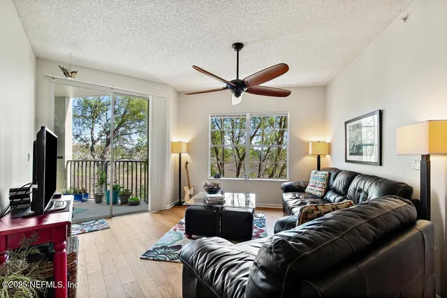 a backyard of a house with lots of trees