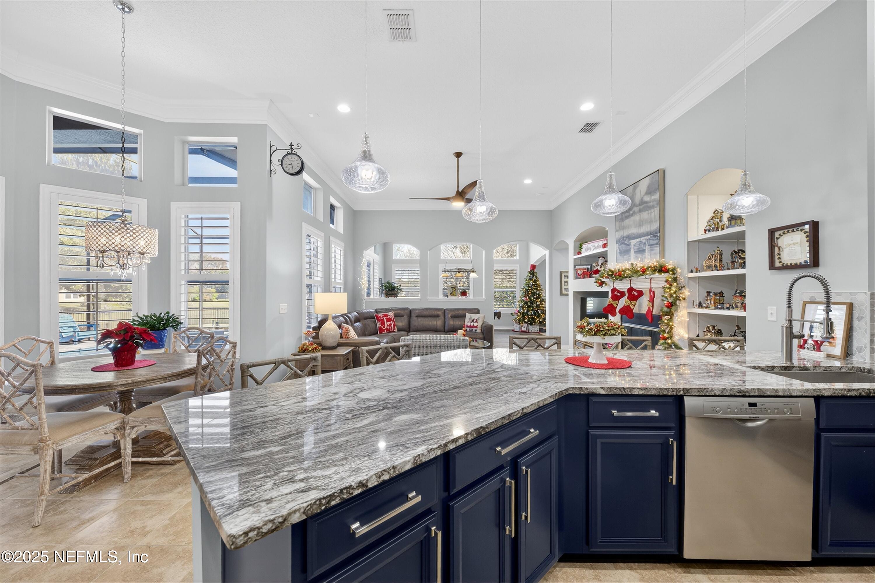 1104 Westfield Way St. Augustine, FL 32095 - Photo 22 of 53 a kitchen with granite countertop lots of counter top space