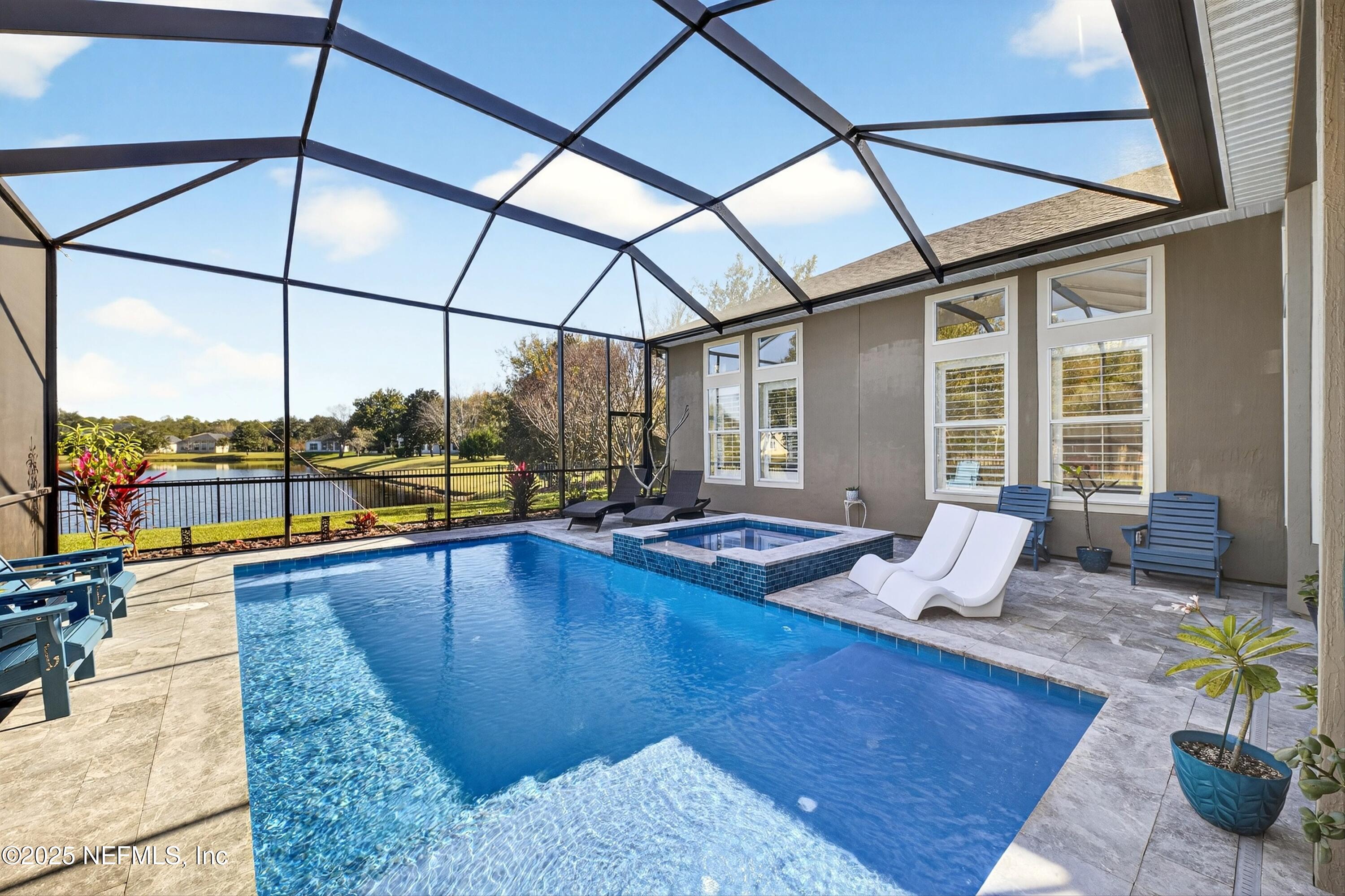1104 Westfield Way St. Augustine, FL 32095 - Photo 38 of 53 a view of swimming pool with outdoor seating